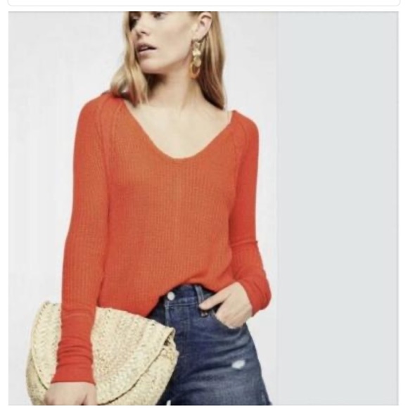 Free People Tops - We the free thermal long sleeve top